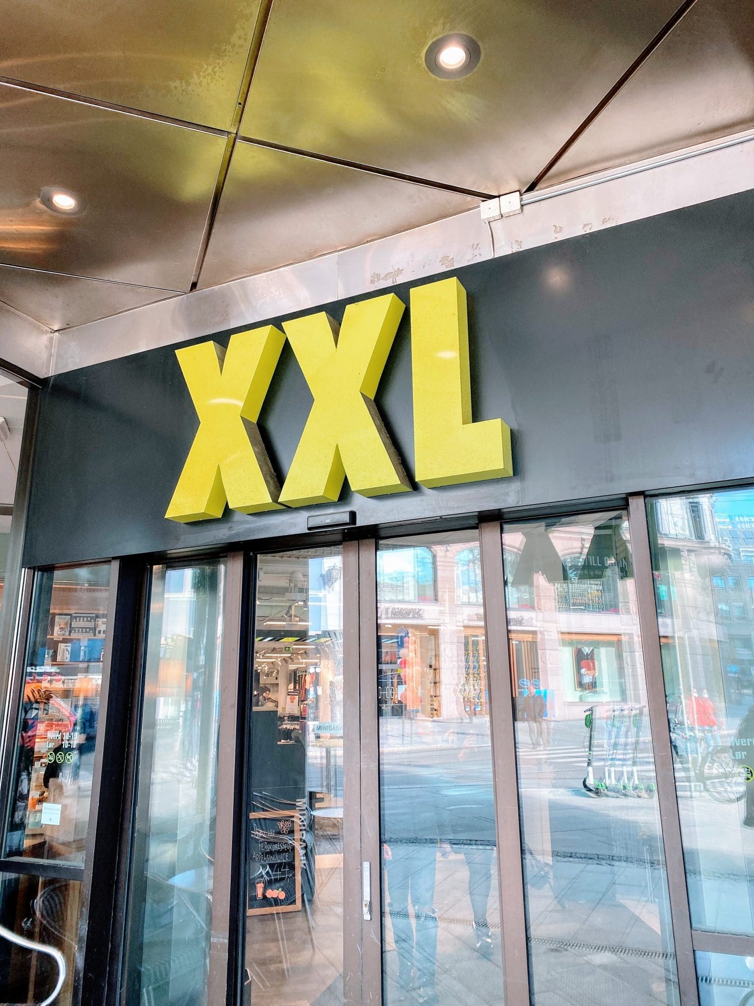 XXL Oslo i sentrum